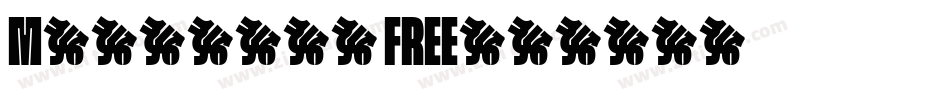 Moolland FREE字体转换
